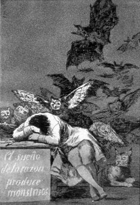Francisco de Goya - The Sleep of Reason Produces Monsters